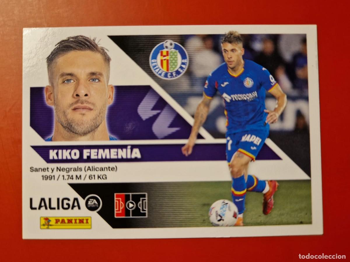 Cromos de f&uacute;tbol: KIKO FEMEN&Iacute;A GETAFE 2026-2027 26 27 SIN PEGAR