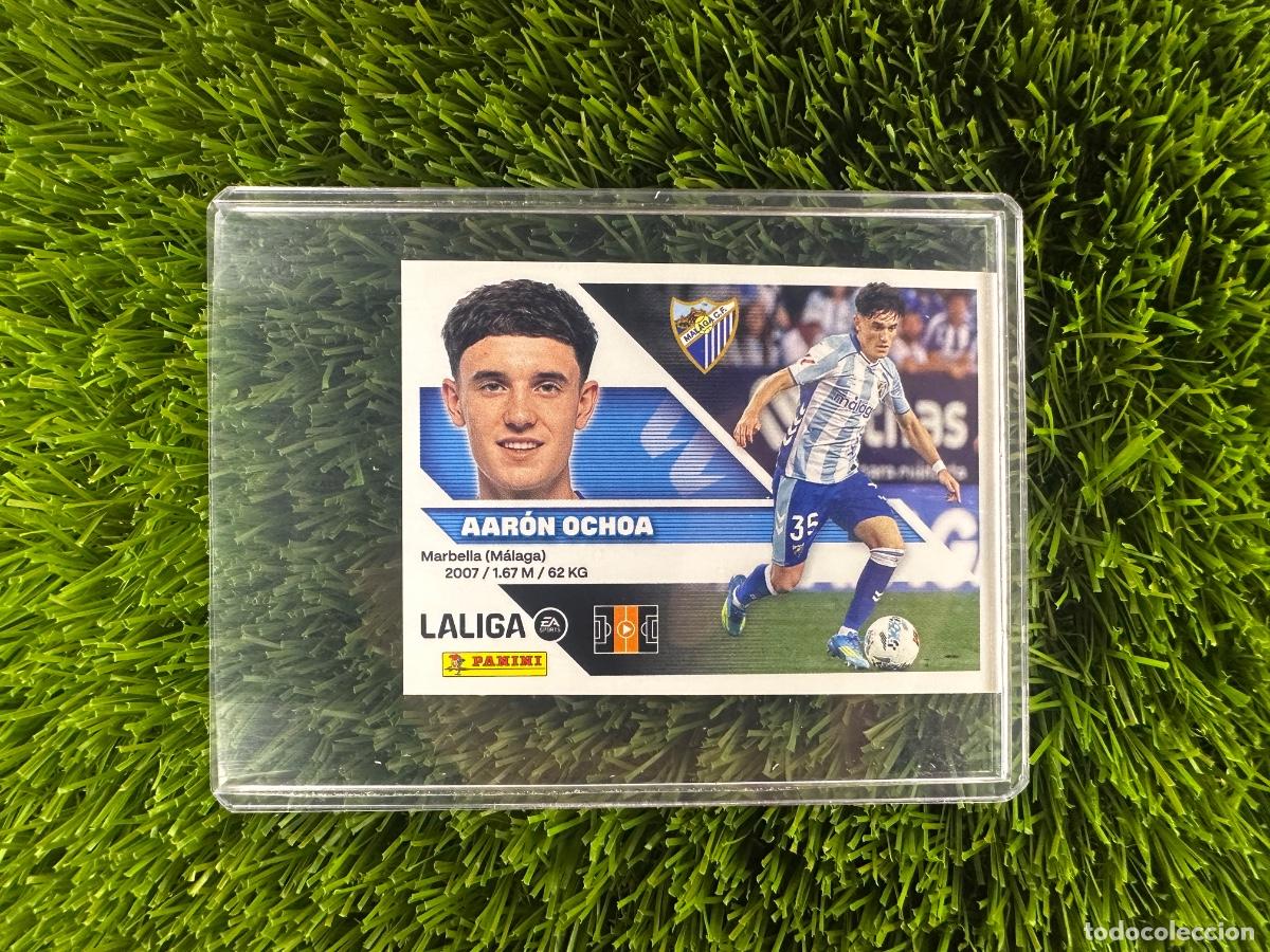 Cromos de f&uacute;tbol: N&ordm; 15 Aar&oacute;n Ochoa M&aacute;laga CF Liga Este 26 27