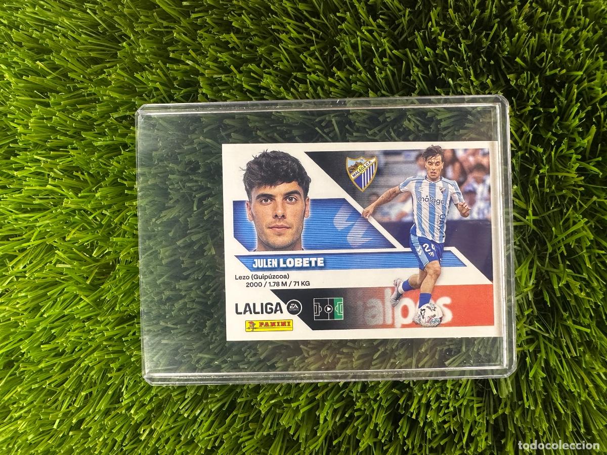 Cromos de f&uacute;tbol: N&ordm; 17 Lobete M&aacute;laga CF Liga Este 26 27