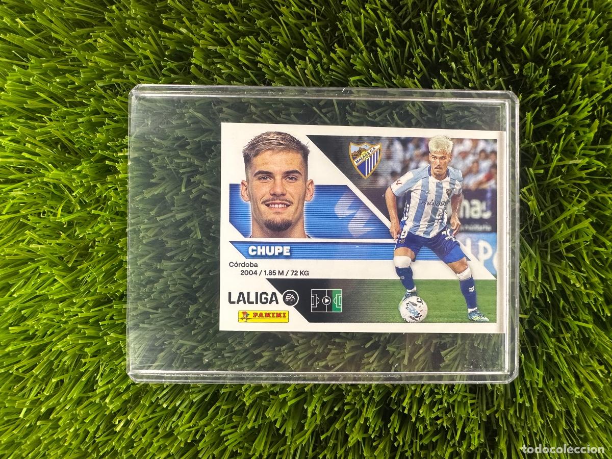 Cromos de f&uacute;tbol: N&ordm; 20 Chupe M&aacute;laga CF Liga Este 26 27