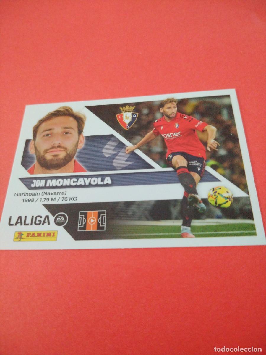 Cromos de f&uacute;tbol: ESTE 2026 2027 OSASUNA N 12 MONCAYOLA