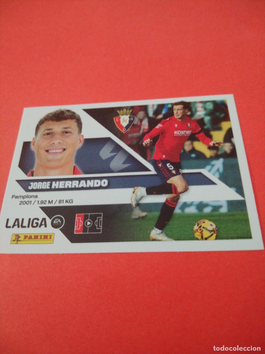 Cromos de f&uacute;tbol: ESTE 2026 2027 OSASUNA N 7 HERRANDO