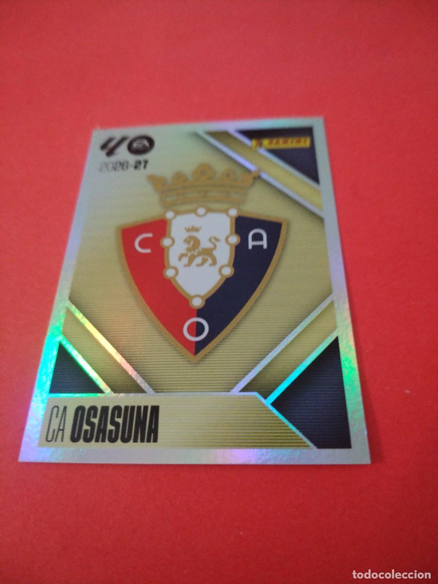 Cromos de f&uacute;tbol: ESTE 2026 2027 OSASUNA N 1 ESCUDO
