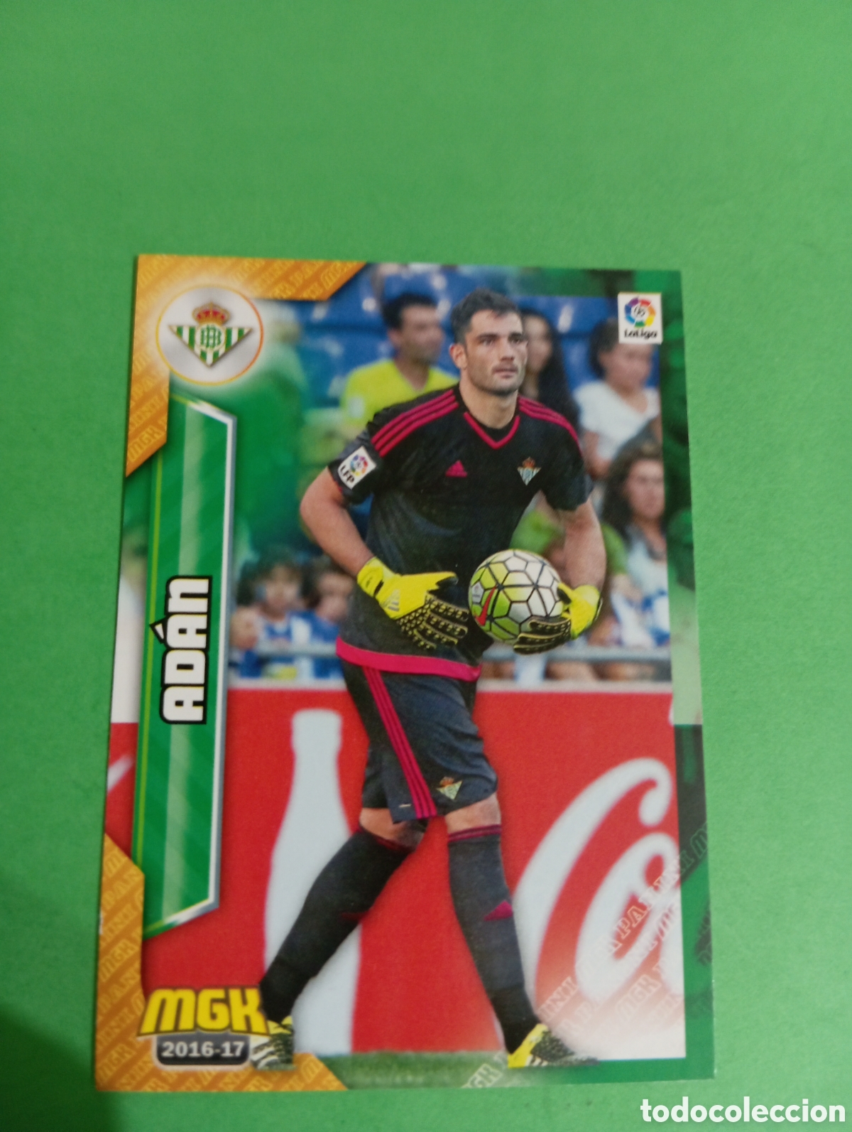 Cromos de f&uacute;tbol: Ad&aacute;n Betis n&deg;111 / PANINI MEGACRACKS 2016/2017