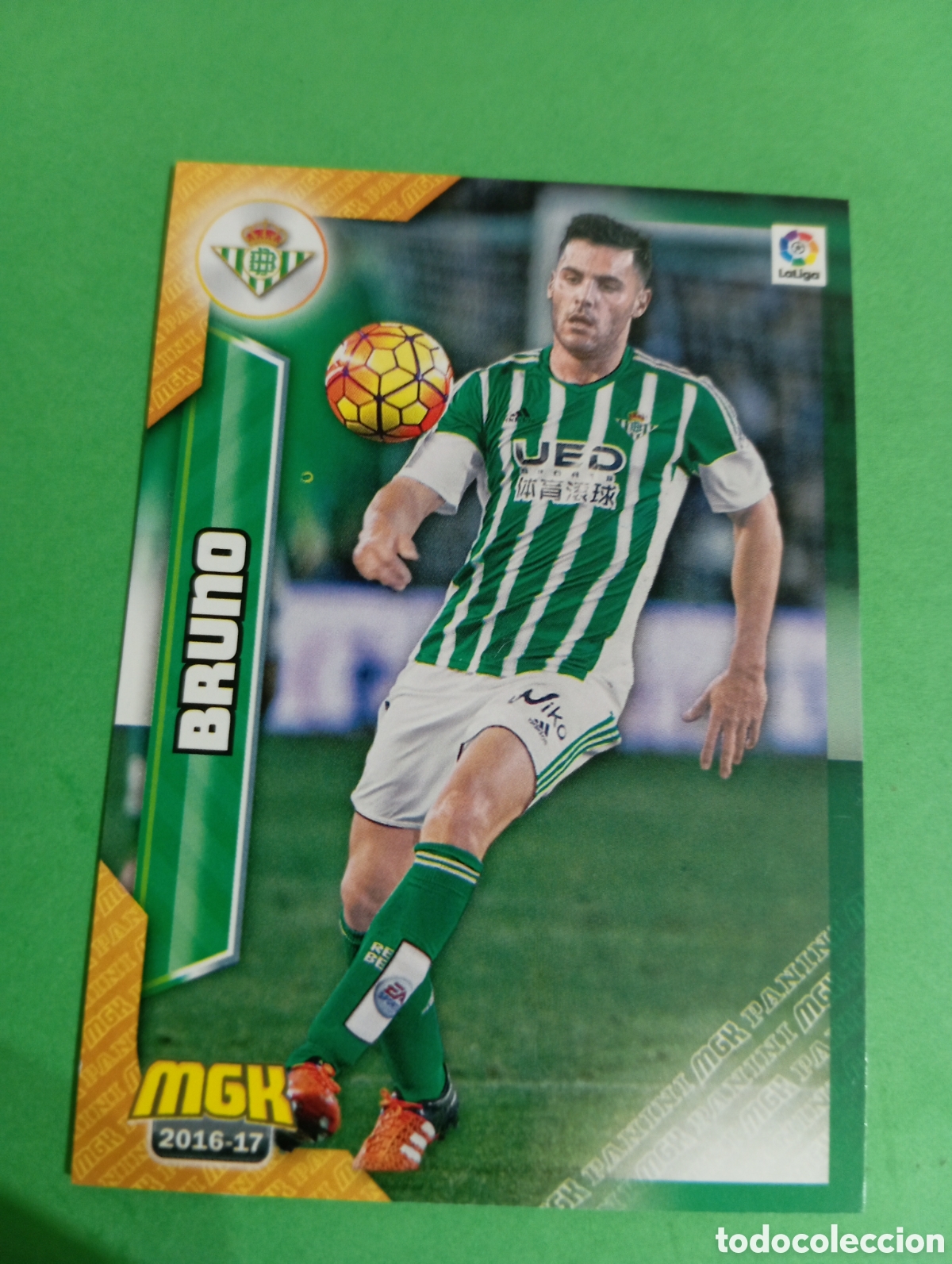 Cromos de f&uacute;tbol: Bruno Betis n&deg;115 / PANINI MEGACRACKS 2016/2017