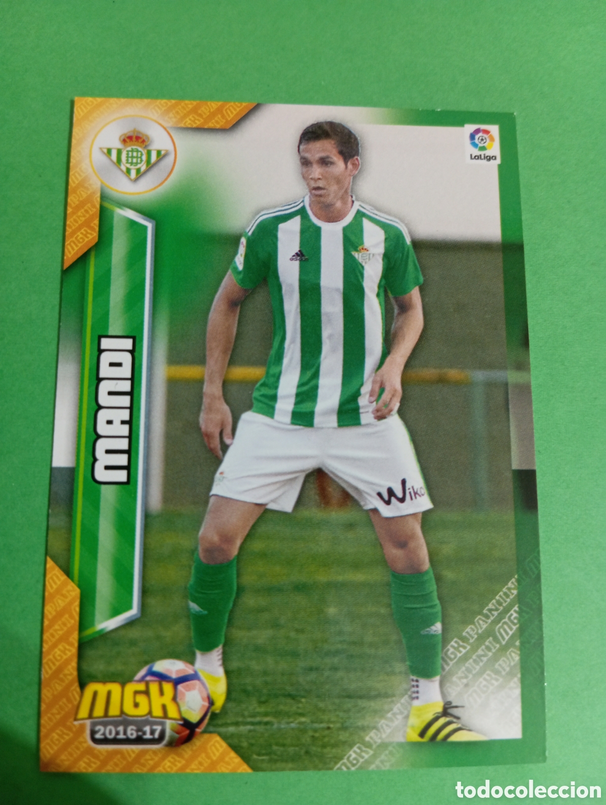 Figurine di Calcio: Mandi Betis n&deg;116 / PANINI MEGACRACKS 2016/2017