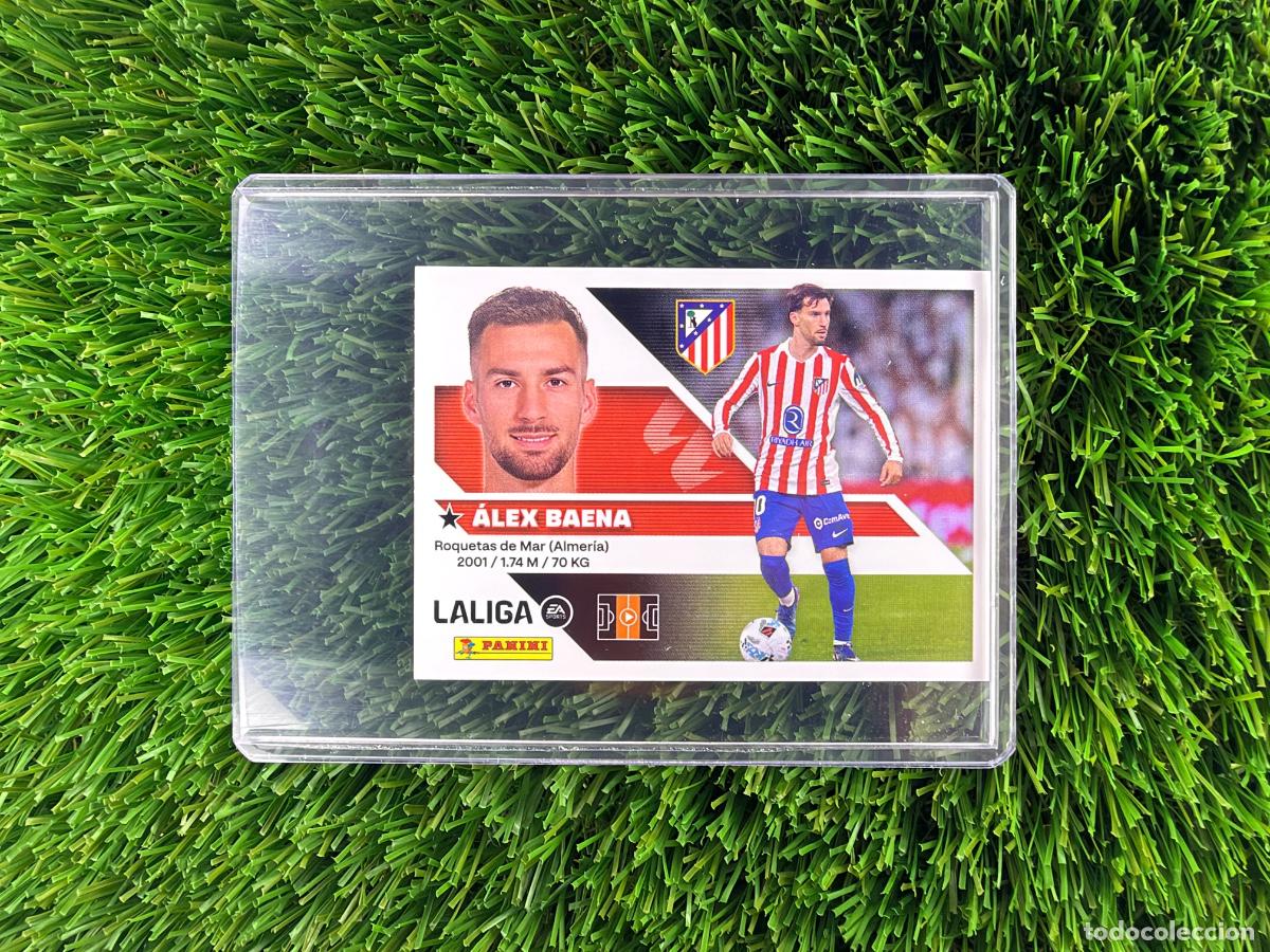 Figurine di Calcio: N&ordm; 15 &Aacute;lex Baena Atletico de Madrid Liga Este 26 27