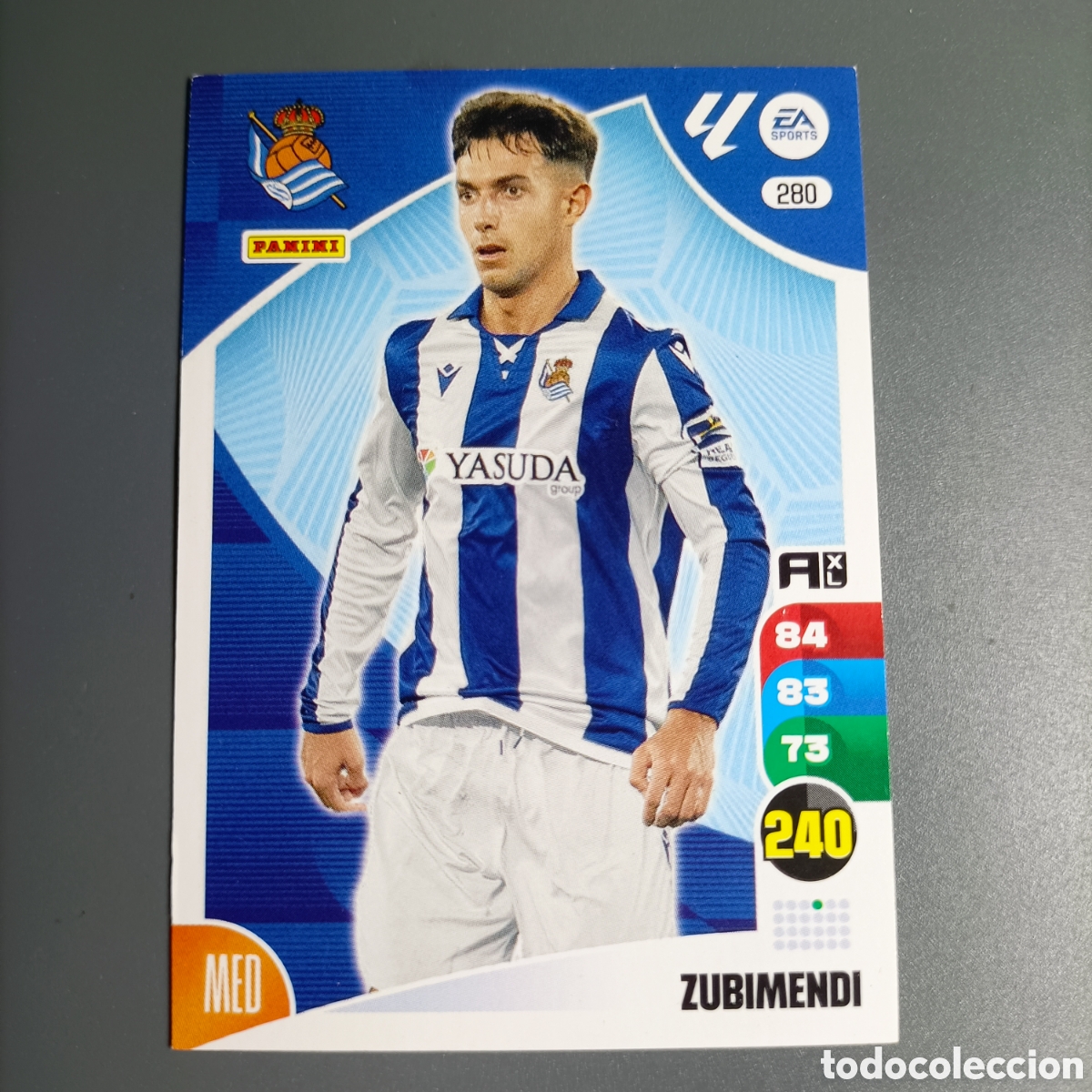 Figurine di Calcio: ADRENALYN. LIGA 2024-2025 (REAL SOCIEDAD) №280 ZUBIMENDI