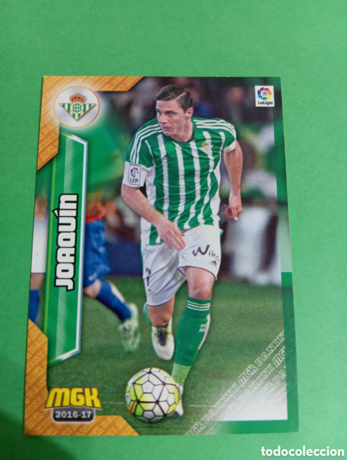 Cromos de f&uacute;tbol: Joaqu&iacute;n Betis n&deg;122 / PANINI MEGACRACKS 2016/2017