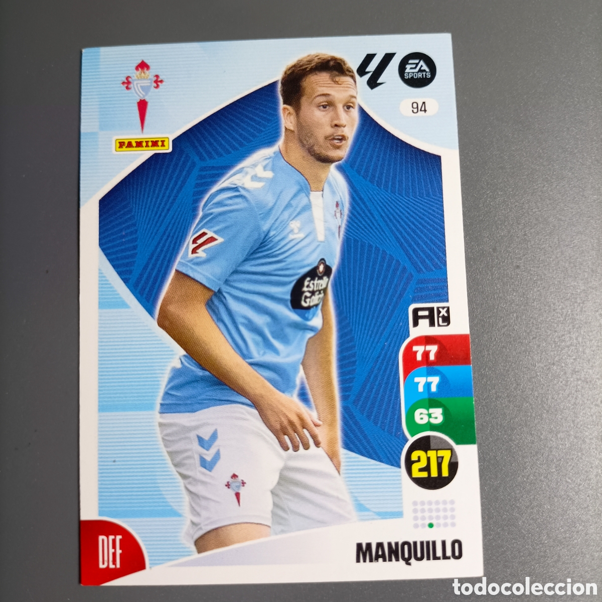 Cromos de f&uacute;tbol: ADRENALYN. LIGA 2024-2025 (CELTA) №94 MANQUILLO
