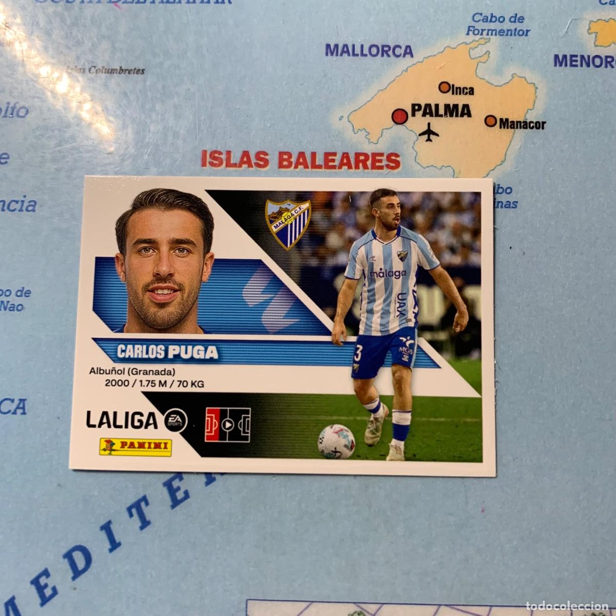 Cromos de f&uacute;tbol: Puga n&uacute;mero 5 del Malaga cromo liga este 26-27 2026-2027