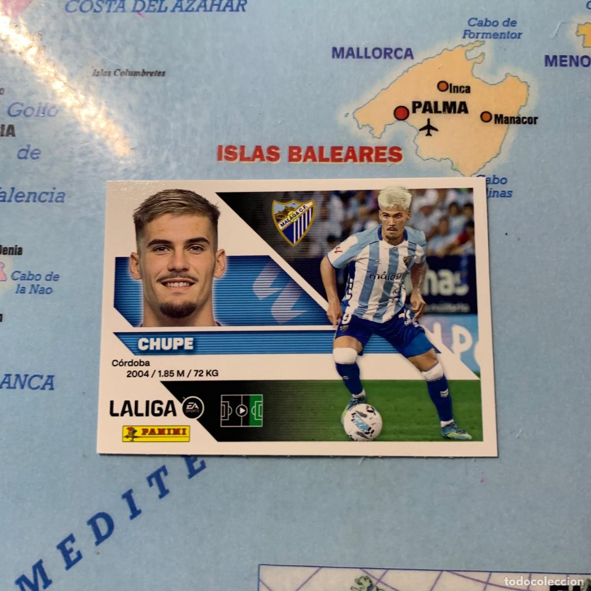 Cromos de f&uacute;tbol: Chupe n&uacute;mero 20 del Malaga cromo liga este 26-27 2026-2027