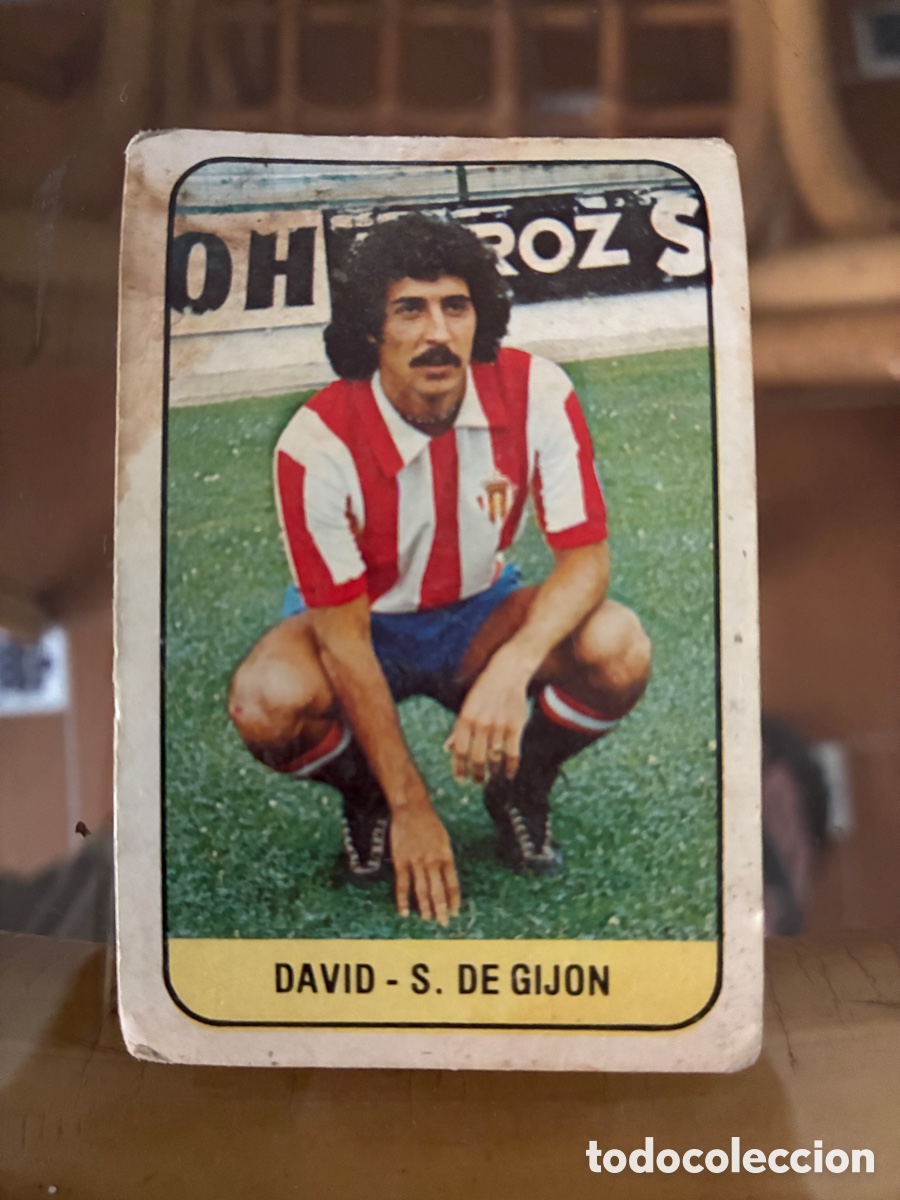 Cromos de f&uacute;tbol: Cromo David Sporting de Gij&oacute;n liga 78/79