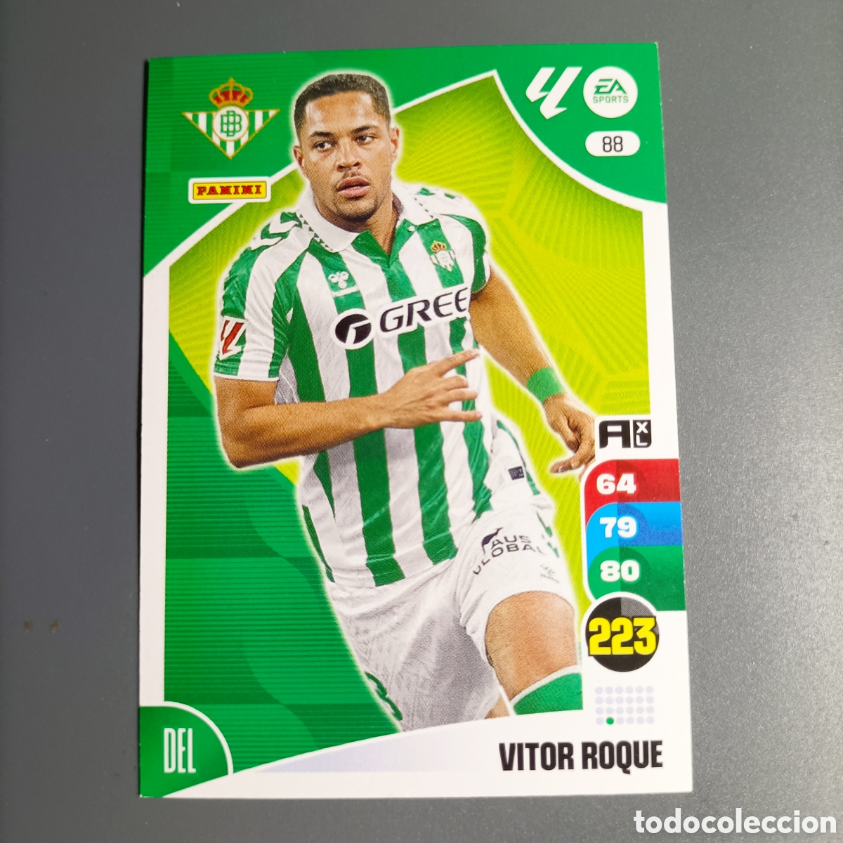 Cromos de f&uacute;tbol: ADRENALYN. LIGA 2024-2025 (BETIS) №88 VITOR ROQUE