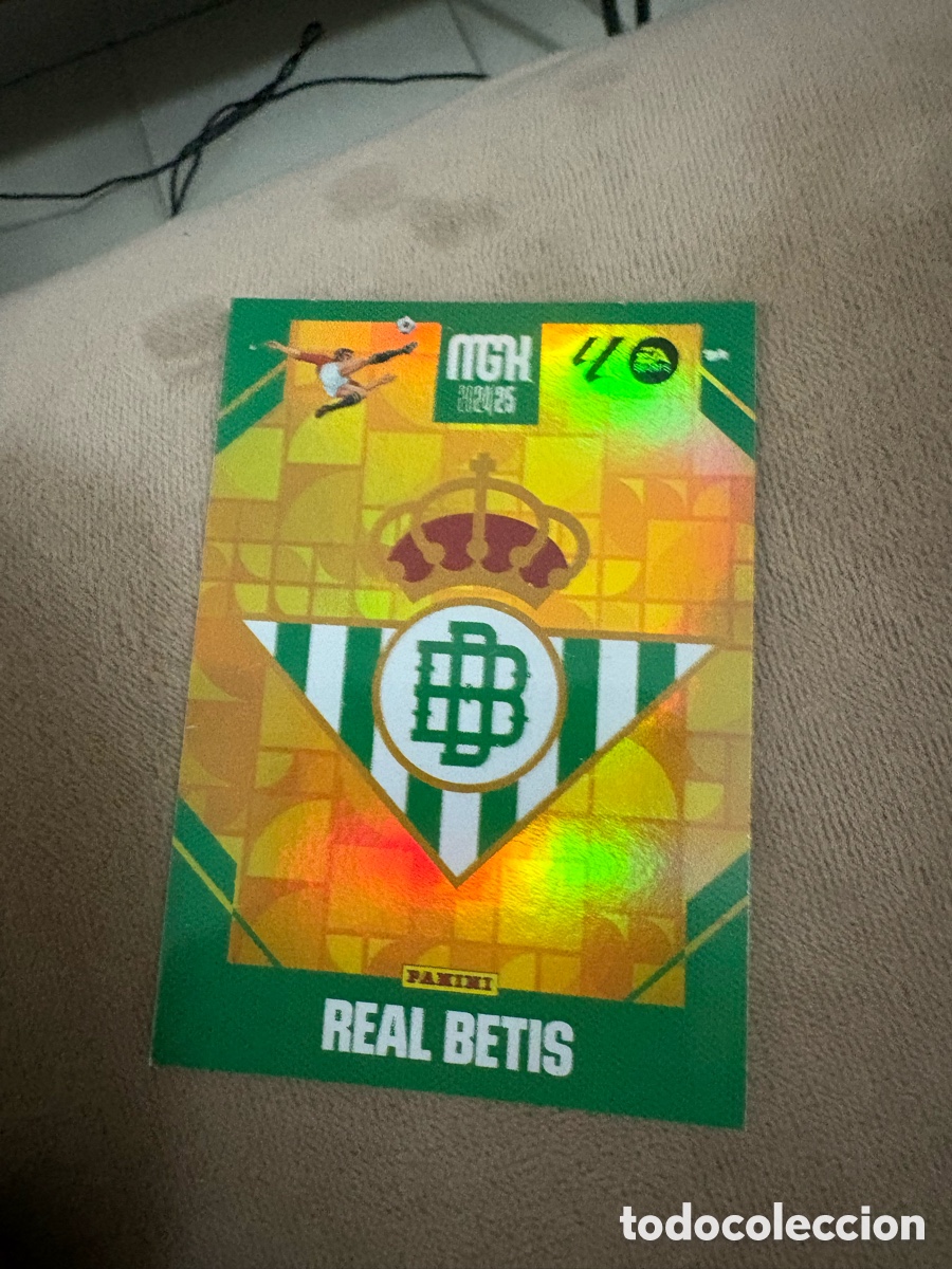 Figurine di Calcio: # 91 Escudo Real Betis Megacracks 24 25 2024 2025 MGK