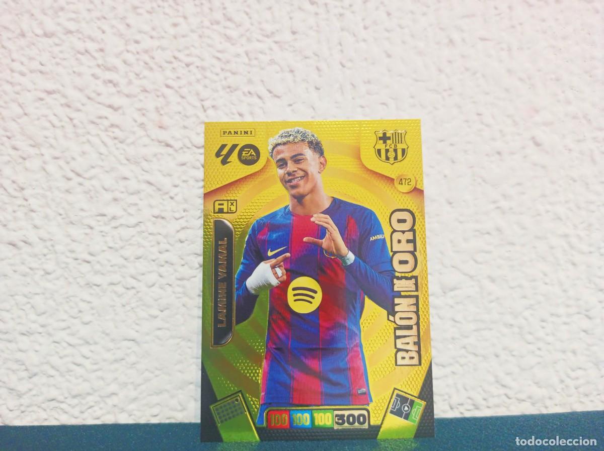 Figurine di Calcio: 472 LAMINE YAMAL BALON DE ORO REAL MADRID ADRENALYN XL 25 26 2025 2026