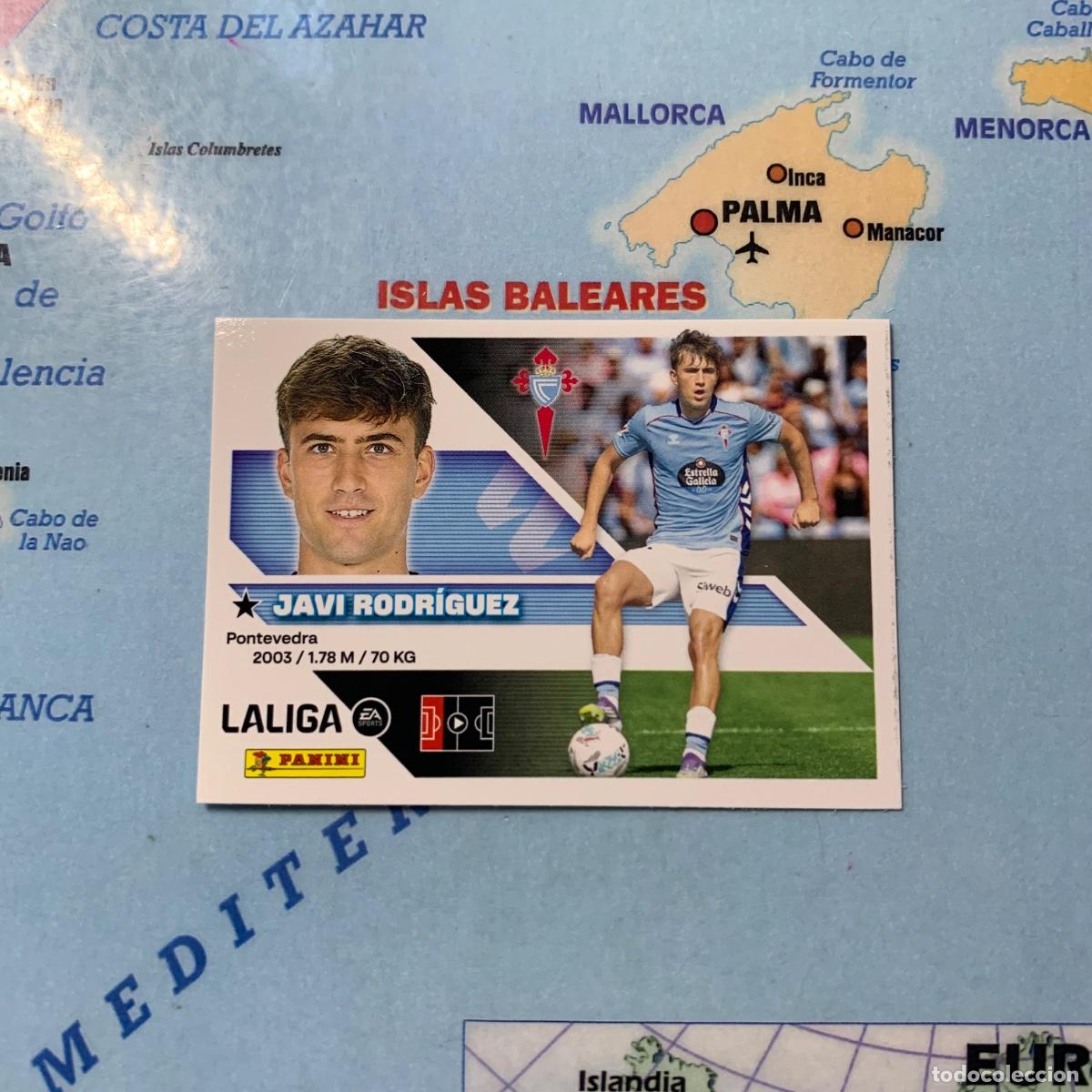 Figurine di Calcio: Javi Rodr&iacute;guez n&uacute;mero 7 del Celta cromo de la liga este 26-27 2026-2027