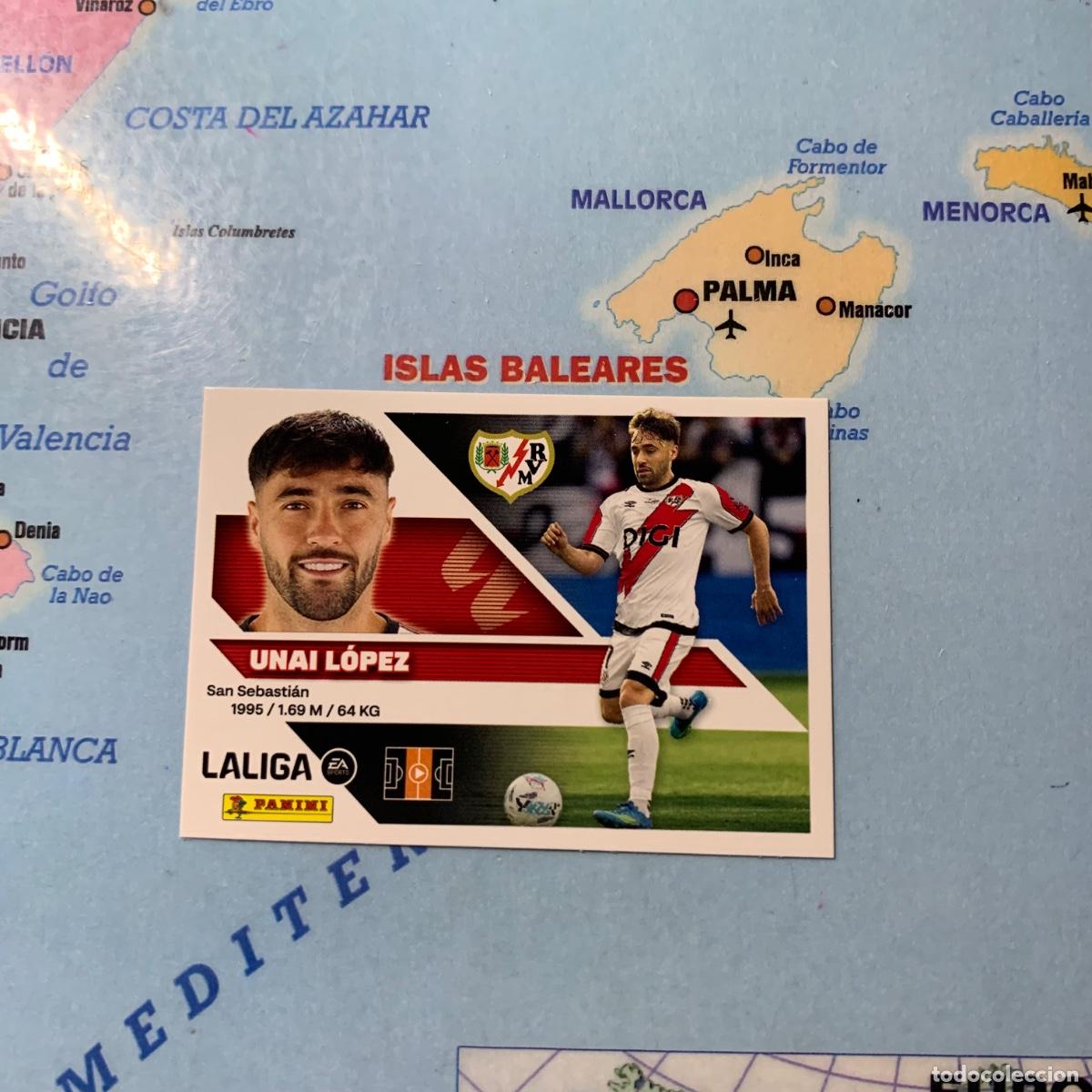 Cartes &agrave; collectionner de Football: Unai Gomez n&uacute;mero 14 del rayo vallecano cromo liga este 26-27 2026-2027