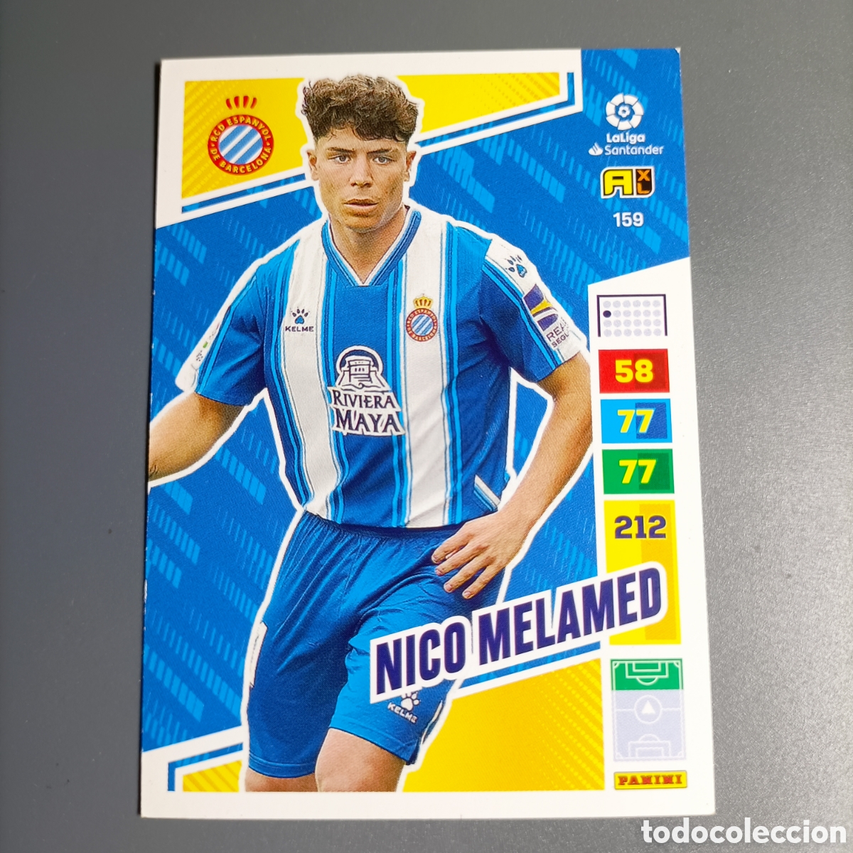 Figurine di Calcio: ADRENALYN. LIGA 2022-2023 (ESPANYOL) №159 NICO MELAMED
