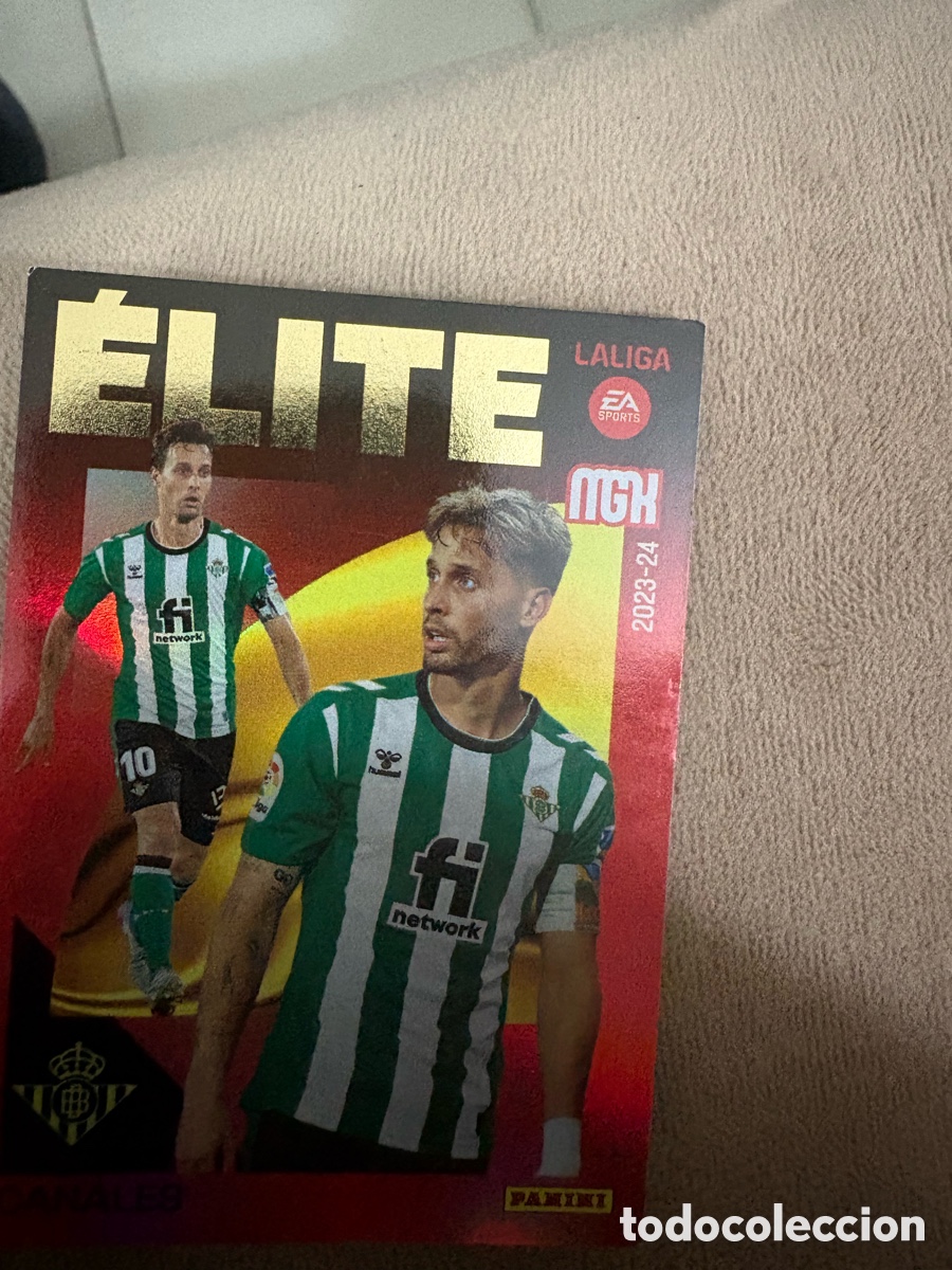 Cromos de f&uacute;tbol: 1 CANALES BETIS ELITE MEGACRACKS 2023 2024 23 24