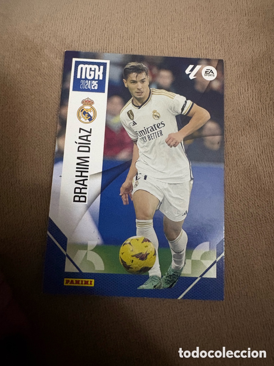Cromos de f&uacute;tbol: 2 34 brahim diaz real madrid ⚽ panini liga megacracks 24 25 2024 2025 ⚽