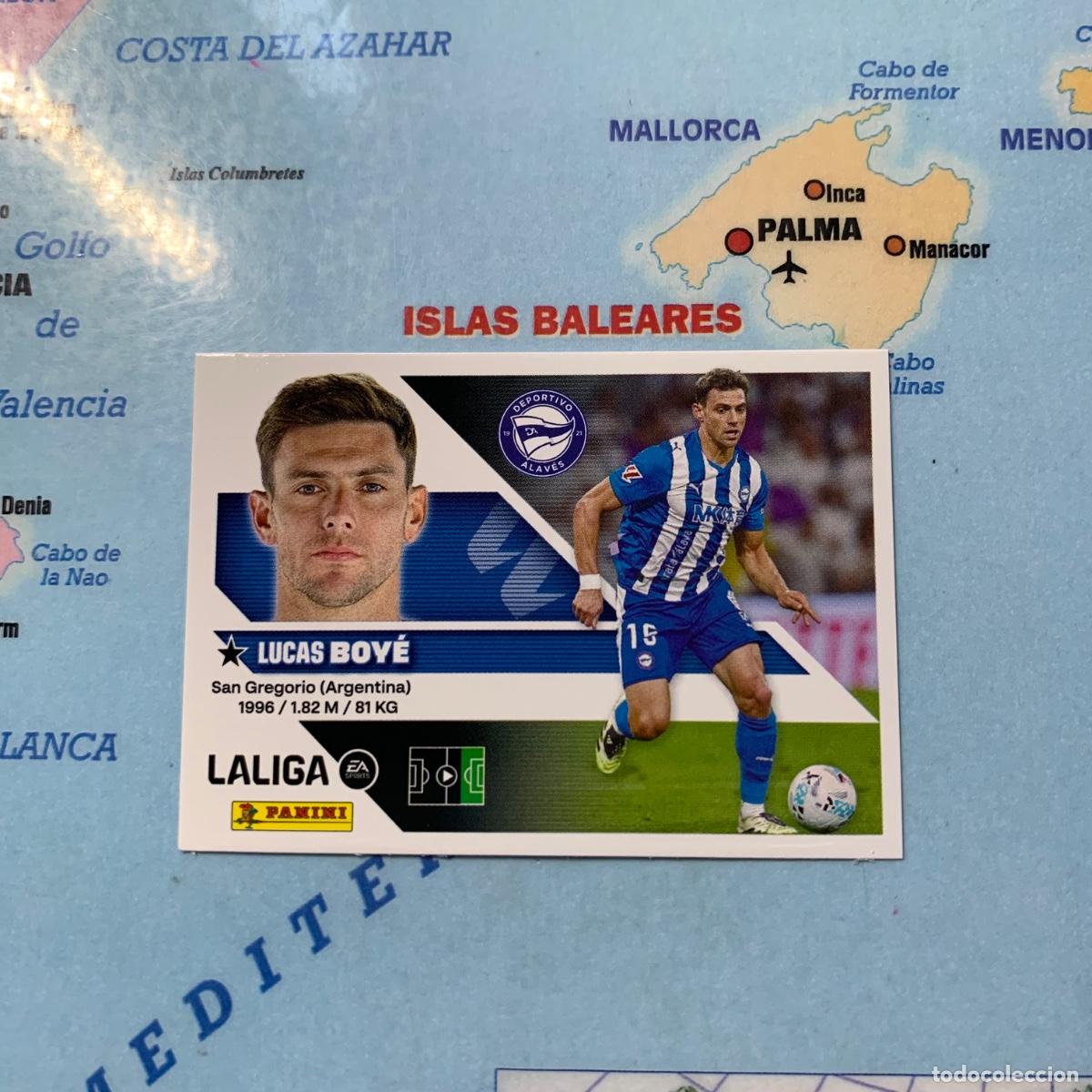 Cromos de f&uacute;tbol: Boye n&uacute;mero 20 del Alav&eacute;s cromo liga este 26-27 2026-2027