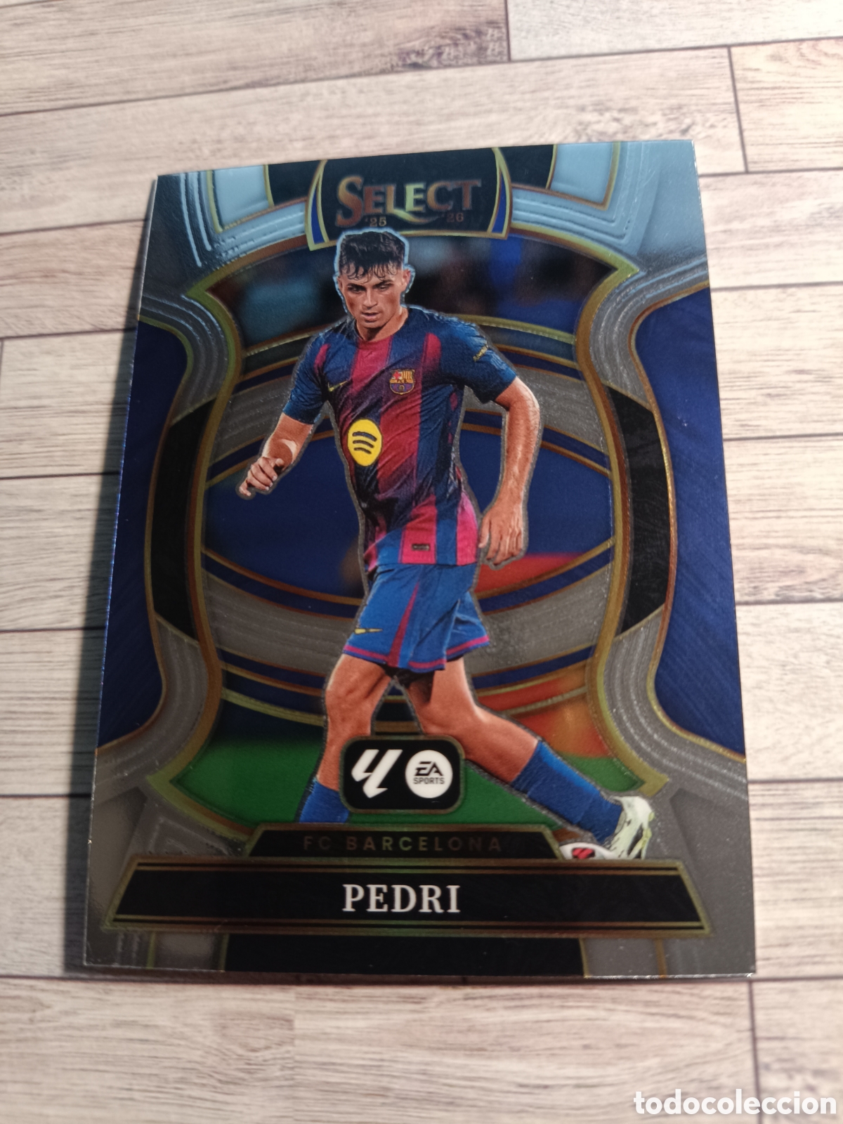 Cromos de f&uacute;tbol: 4 PEDRI SELECT LA LIGA BARCELONA BASE TERRACE 2025 2026 PANINI 25 26