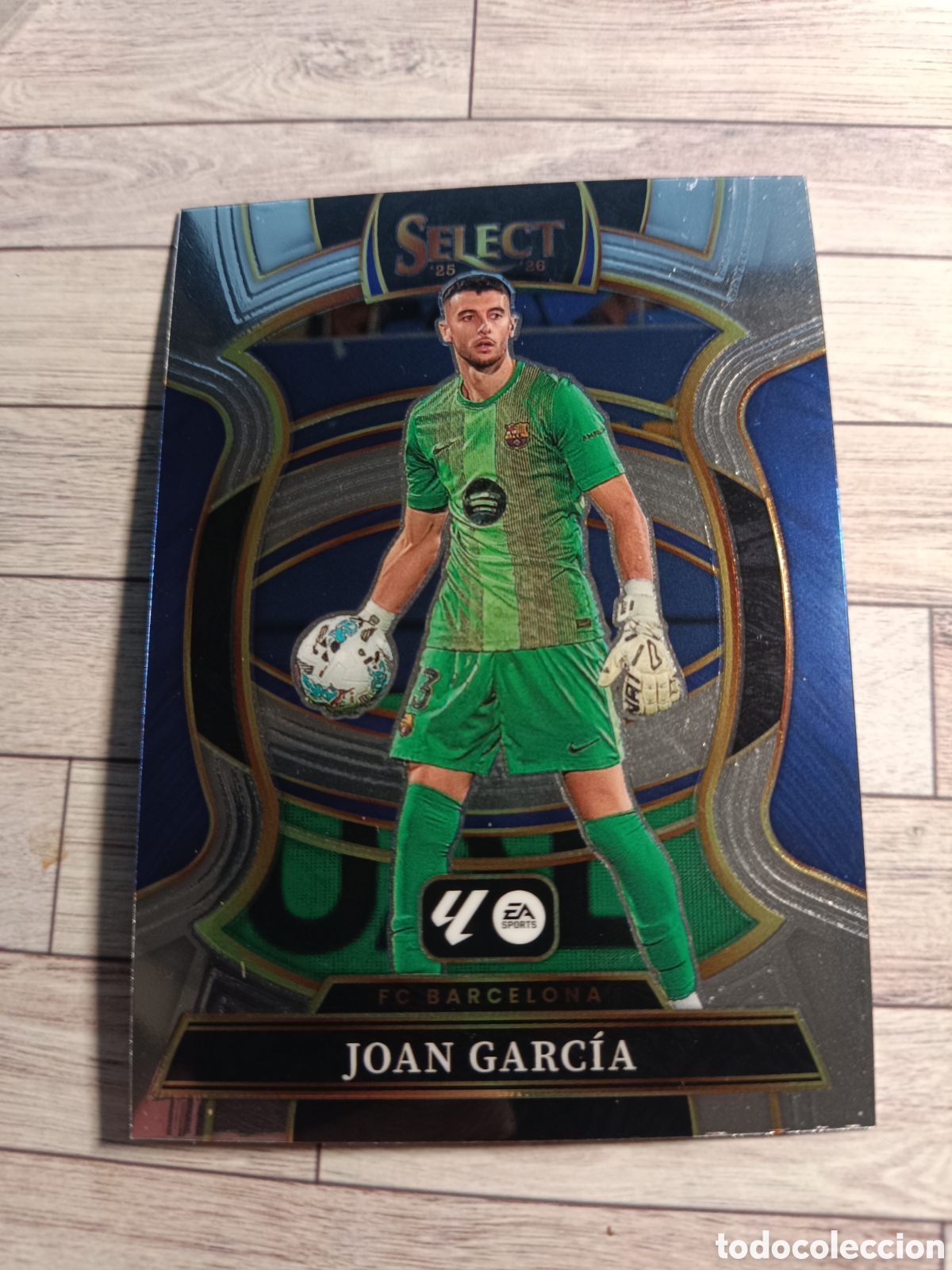 Cromos de f&uacute;tbol: 3 JOAN GARCIA SELECT LA LIGA BARCELONA BASE TERRACE 2025 2026 PANINI 25 26