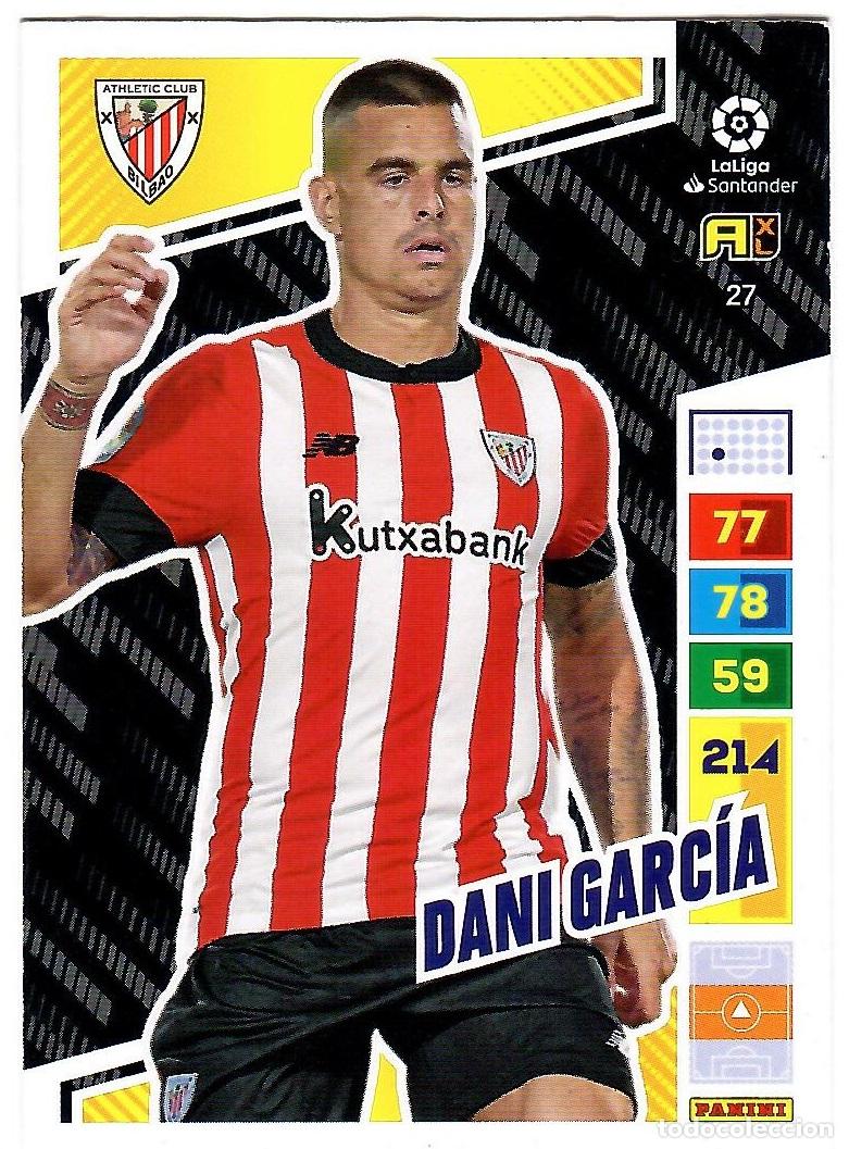 Cartes &agrave; collectionner de Football: Dani Garcia (Ath. Bilbao), n&ordm; 27: Cromo del album de futbol Adrenalyn 2022-23