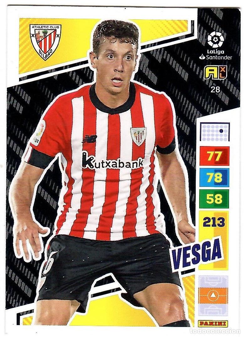 Cartes &agrave; collectionner de Football: Vesga (Ath. Bilbao), n&ordm; 28: Cromo del album de futbol Adrenalyn 2022-23