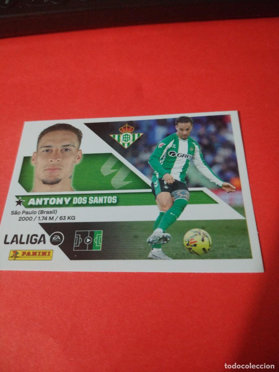 Cromos de f&uacute;tbol: ESTE 2026 2027 REAL BETIS N 18 ANTONY