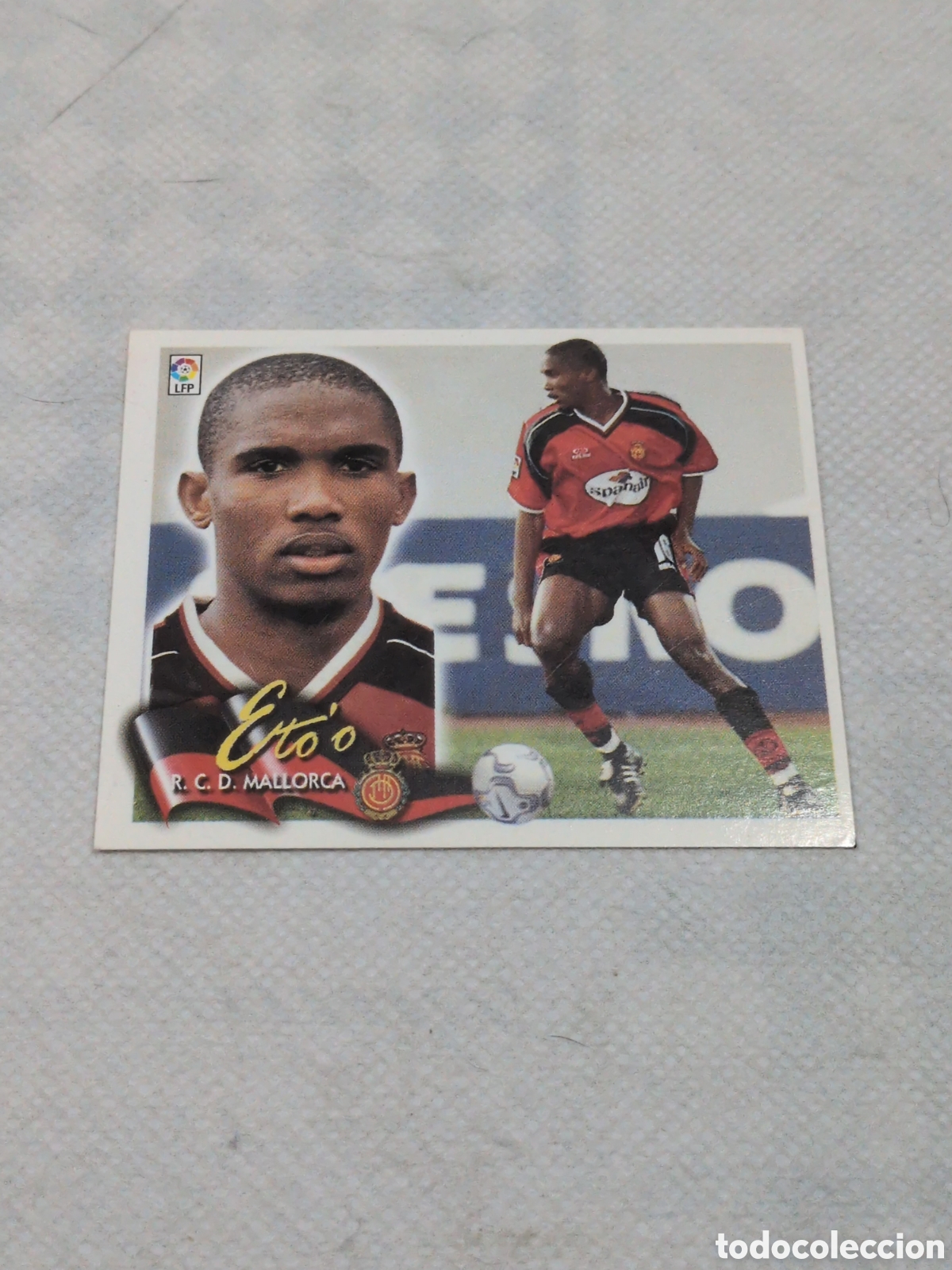 Cromos de Futebol: ETOO ETO'O MALLORCA ROOKIE LIGA ESTE 2000/01 00 01 NUNCA PEGADO SIN PEGAR