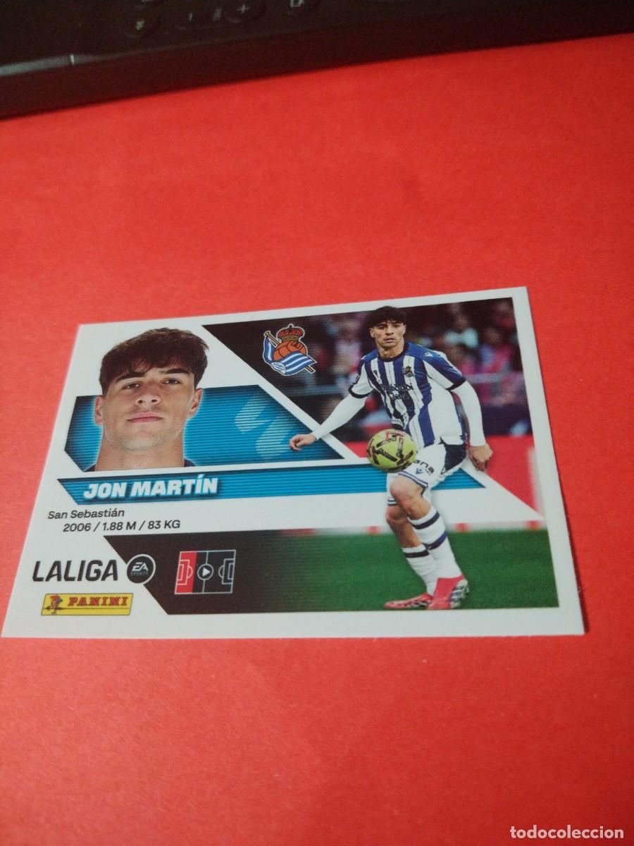 Cromos de f&uacute;tbol: ESTE 2026 2027 REAL SOCIEDAD N 7 JON
