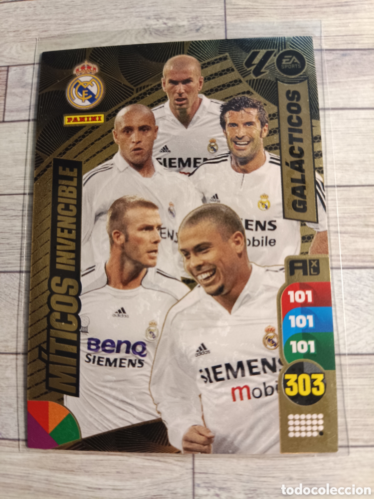 Cromos de f&uacute;tbol: MITICOS INVENCIBLE GAL&Aacute;CTICOS REAL MADRID ADRENALYN XL LIGA 2024 2025 PANINI 24 25