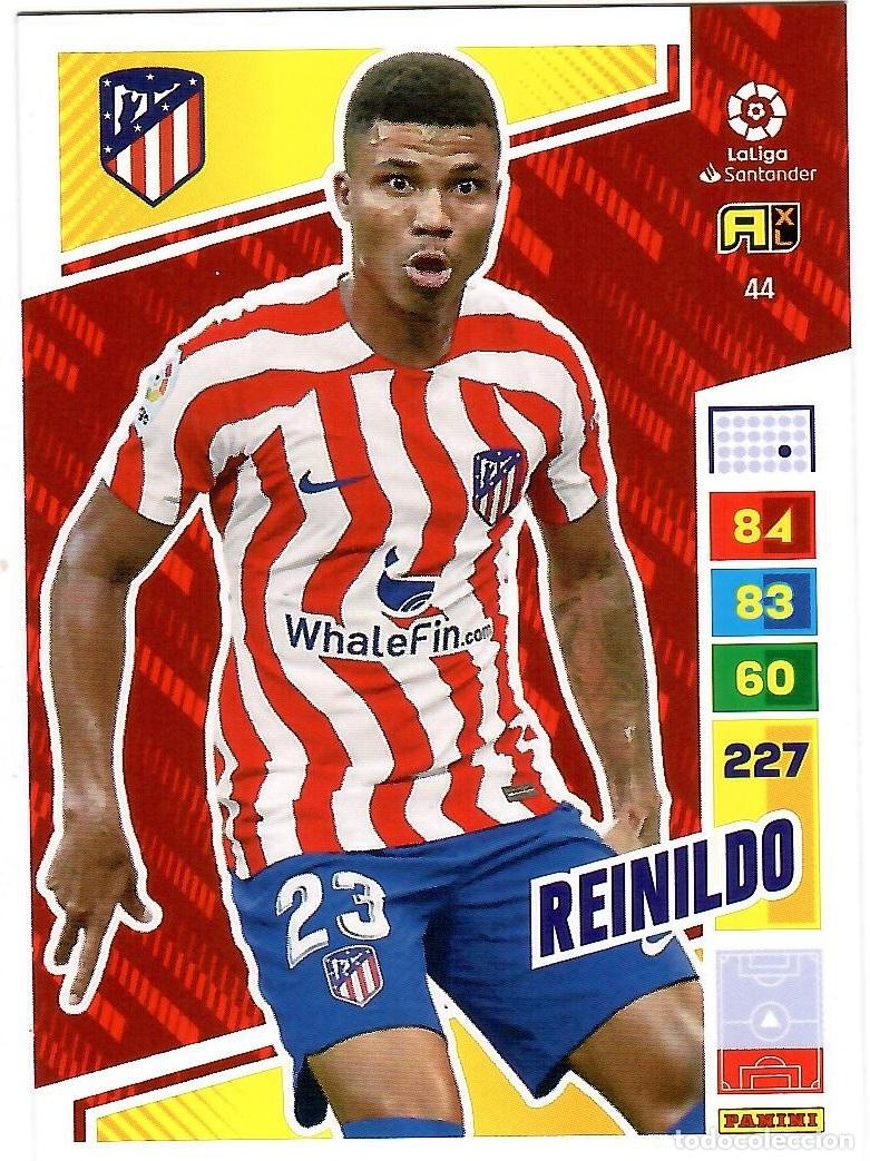 Cartes &agrave; collectionner de Football: Reinildo (At. Madrid), n&ordm; 44: Cromo del album de futbol Adrenalyn 2022-23