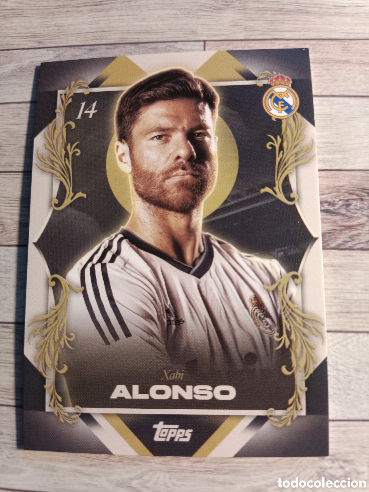 Cromos de f&uacute;tbol: 40 POSERS XABI ALONSO TOPPS LOS BLANCOS REAL MADRID 2025 2026 TOPPS 25 26