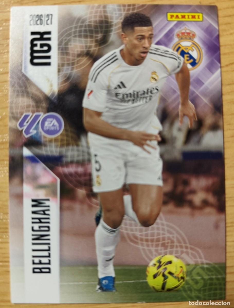Cromos de f&uacute;tbol: CARD FOOTBALL MEGACRACKS 2026/27 CARD BASIC BELLINGHAM REAL MADRID # 228 PANINI
