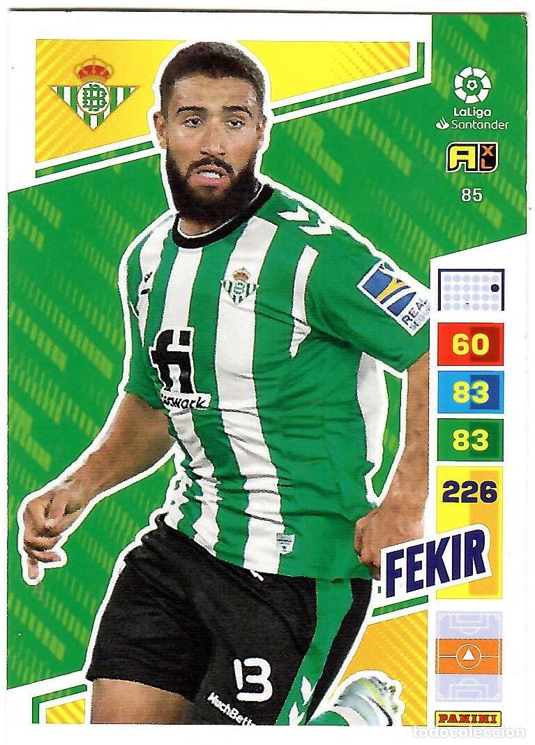 Fu&szlig;ball-Sticker: Fekir (R. Betis), n&ordm; 85: Cromo del album de futbol Adrenalyn 2022-23