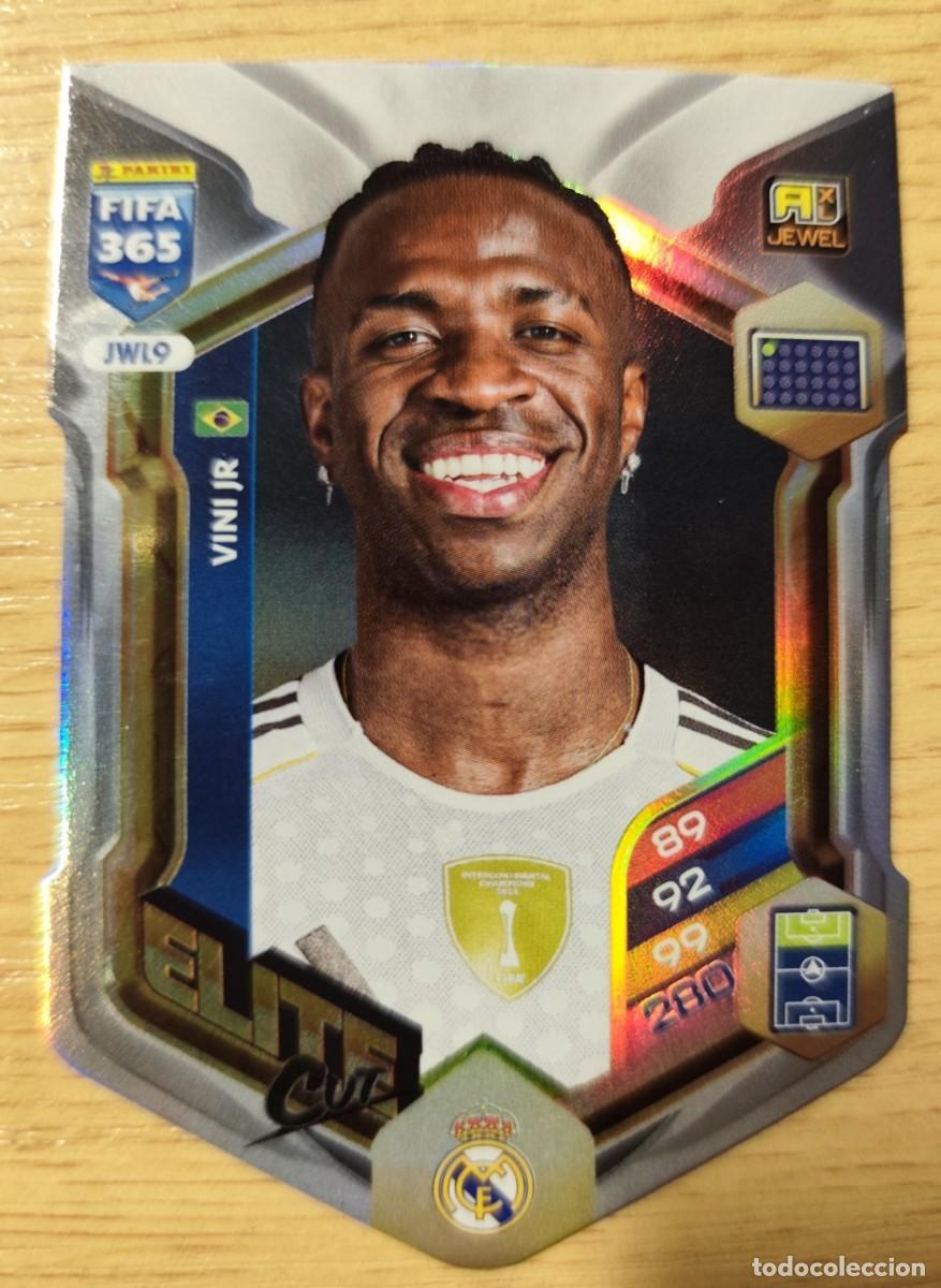 Fu&szlig;ball-Sticker: CARD FOOTBALL ADRENALYN 2026 - FIFA 365 / ELITE CUT VINICIUS - REAL MADRID / JWL9