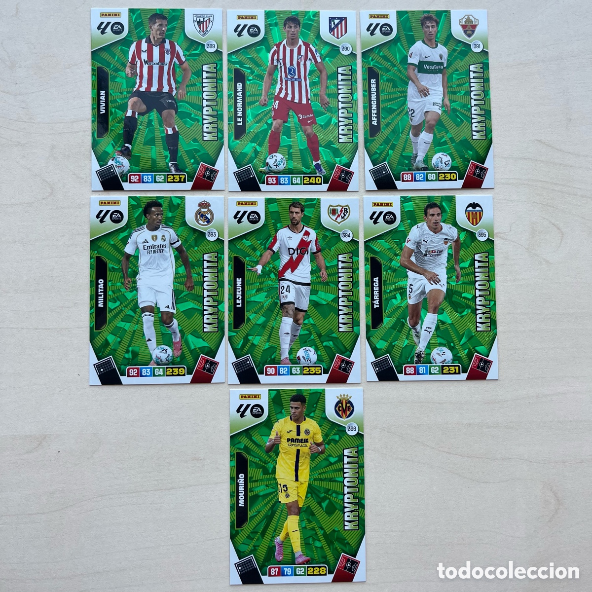 Football Stickers: Lote 7 Kryptonitas Adrenalyn XL 2025-26