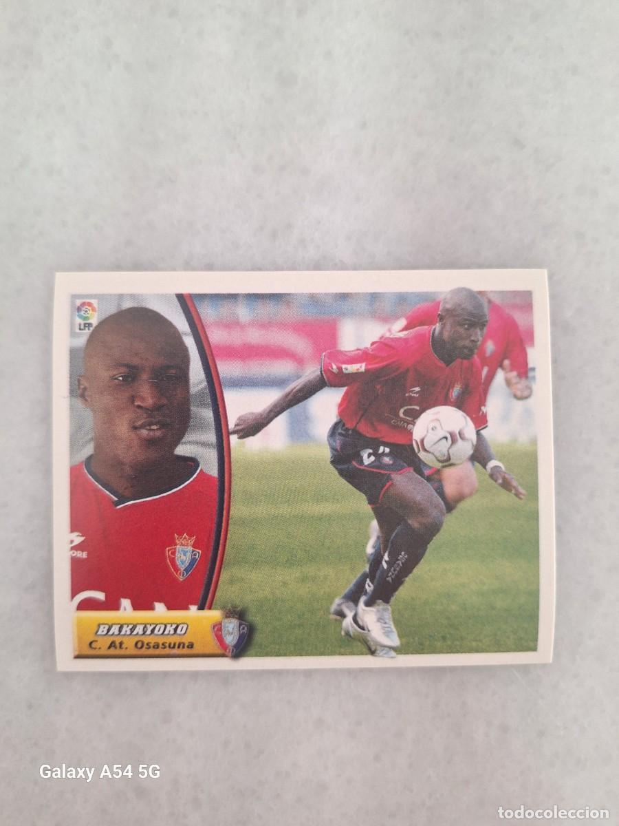 Cromos de f&uacute;tbol: FICHAJE 46 BAKAYOKO OSASUNA ESTE 03 04 NUEVO DE SOBRE