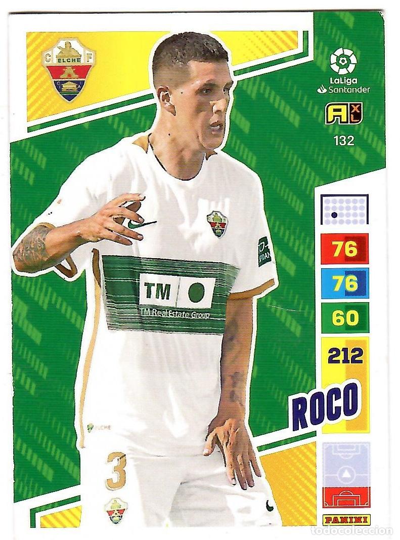 Cromos de f&uacute;tbol: Roco (Elche), n&ordm; 132: Cromo del album de futbol Adrenalyn 2022-23