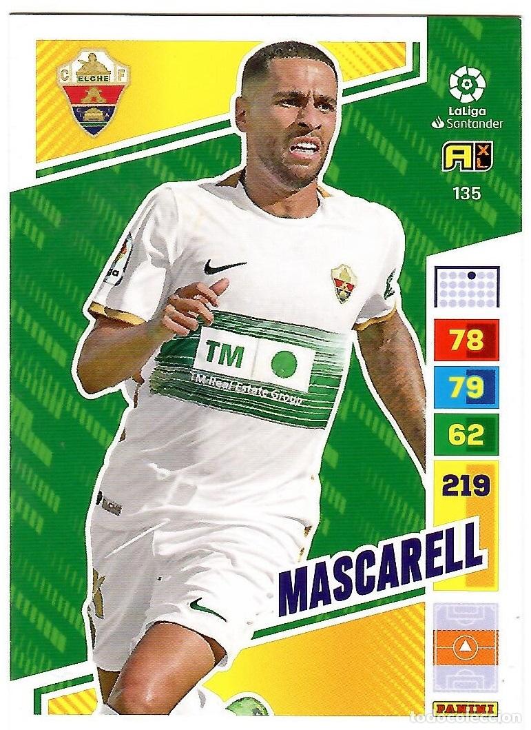 Cromos de f&uacute;tbol: Mascarell (Elche), n&ordm; 135: Cromo del album de futbol Adrenalyn 2022-23