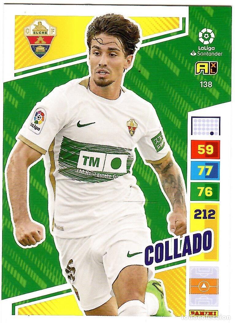 Cromos de f&uacute;tbol: Collado (Elche), n&ordm; 138: Cromo del album de futbol Adrenalyn 2022-23