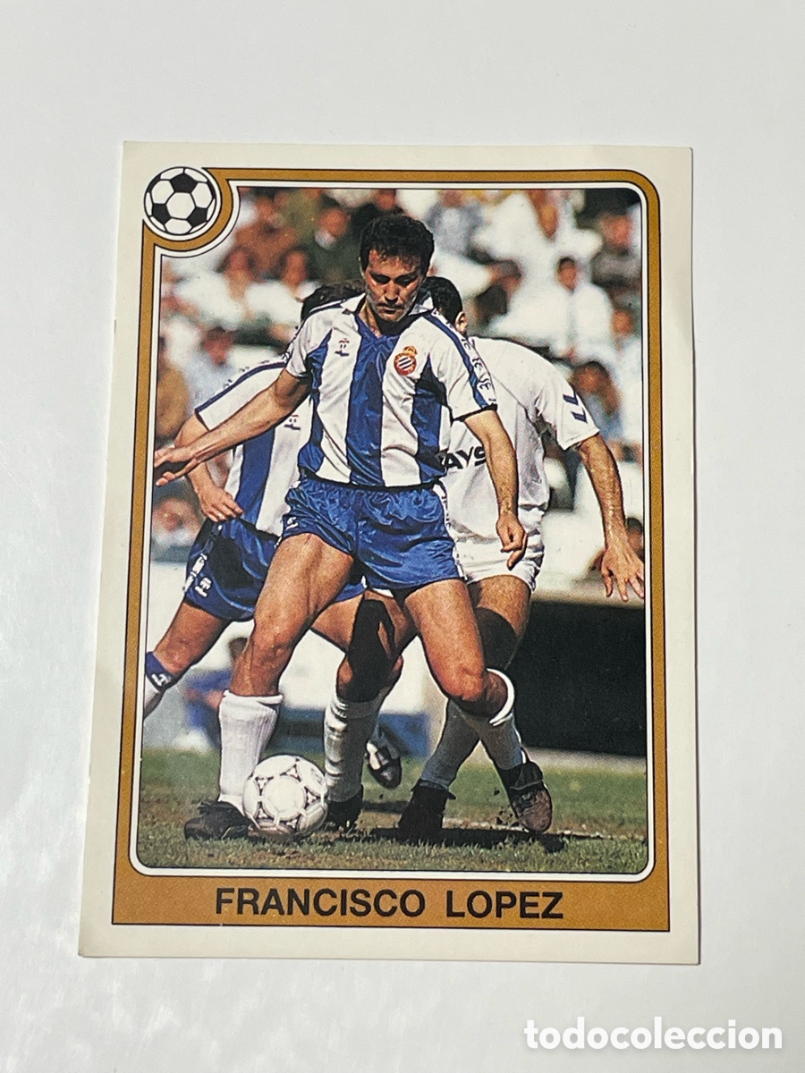 Cromos de f&uacute;tbol: Francisco Espanyol Panini 92/93 #134