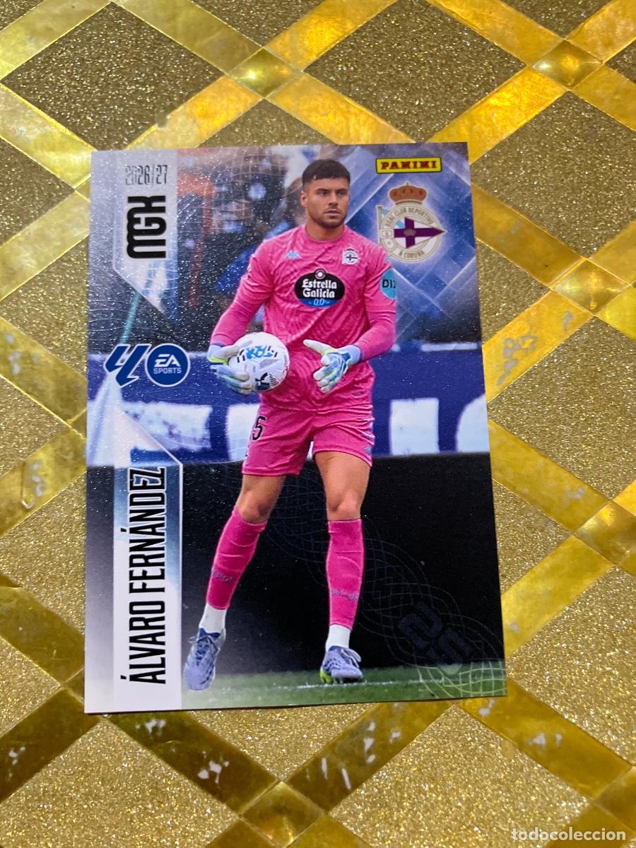 Cromos de f&uacute;tbol: CROMO DE FUTBOL NUMERO 128 ALVARO DEPORTIVO DE LA CORU&Ntilde;A LIGA 2026 2027 MEGACRAKS MGK PANINI !
