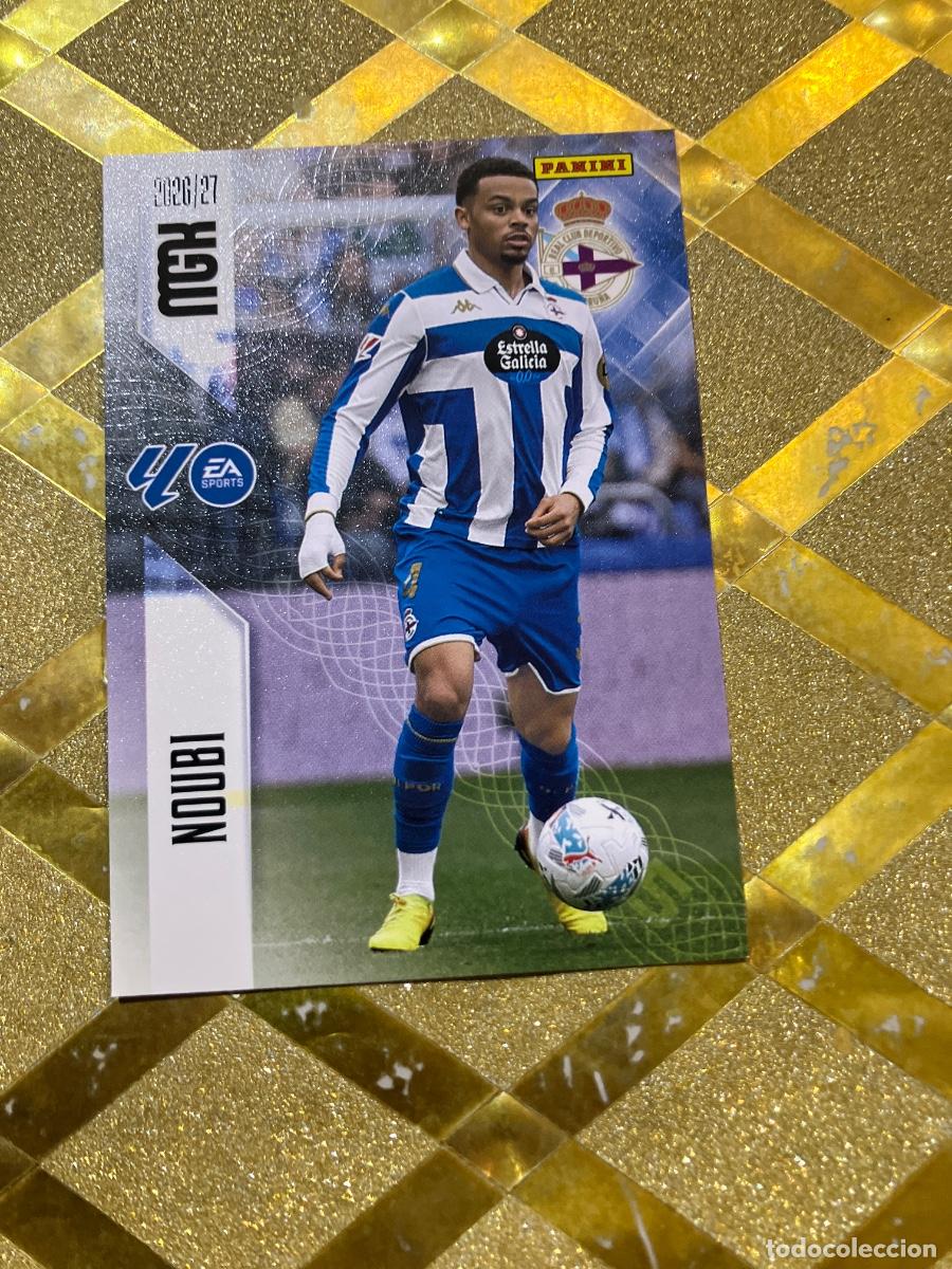 Cromos de f&uacute;tbol: CROMO DE FUTBOL NUMERO 132 NOUBI DEPORTIVO DE LA CORU&Ntilde;A LIGA 2026 2027 MEGACRAKS MGK PANINI !