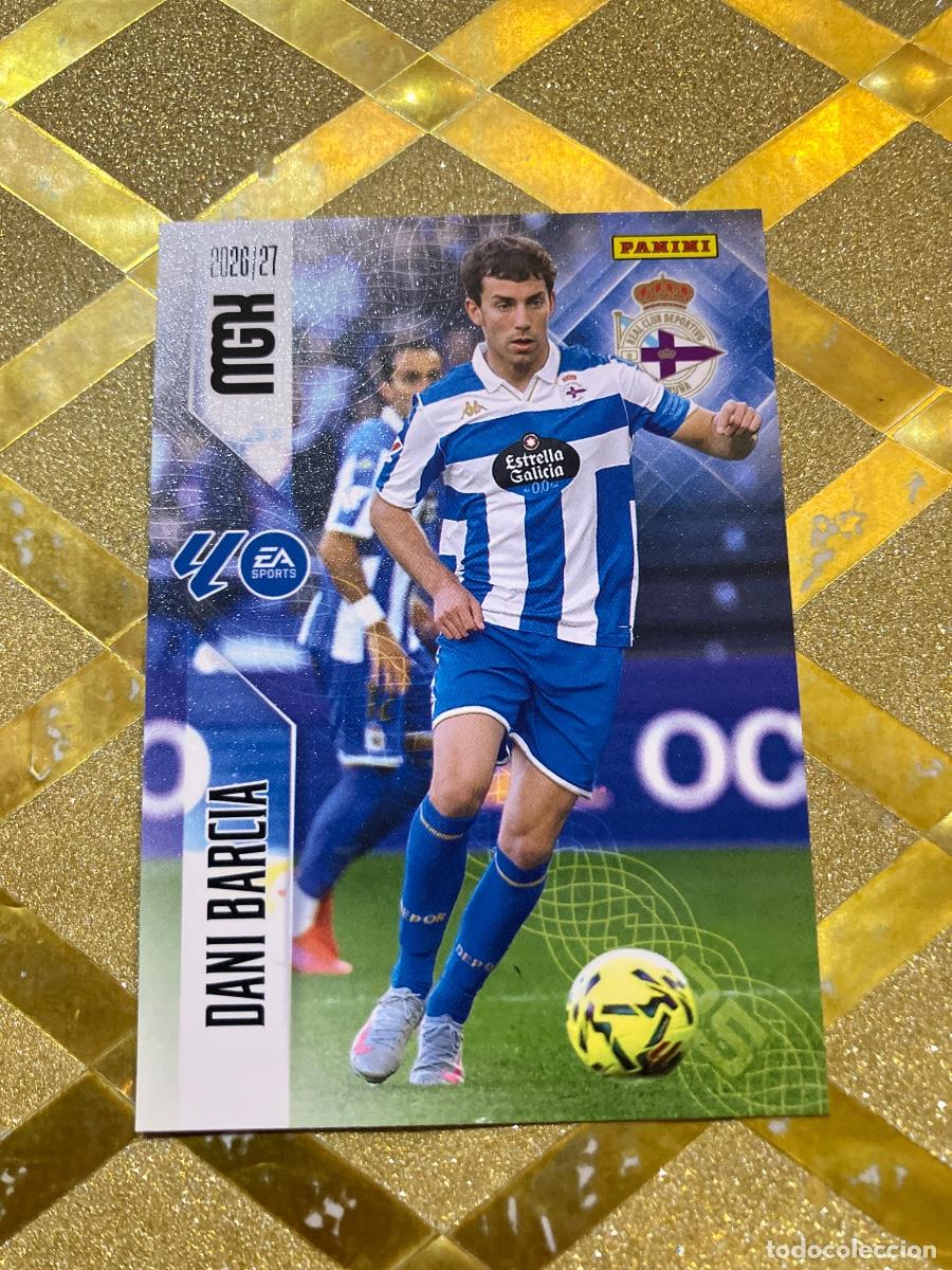 Cromos de f&uacute;tbol: CROMO DE FUTBOL NUMERO 133 DANI BARCIA DEPORTIVO DE LA CORU&Ntilde;A LIGA 2026 2027 MEGACRAKS MGK PANINI !