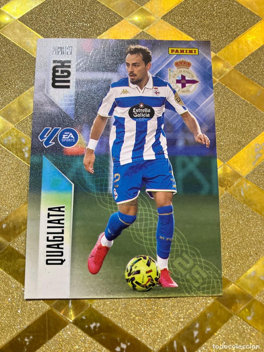 Cromos de f&uacute;tbol: CROMO DE FUTBOL NUMERO 135 QUAGLIATA DEPORTIVO DE LA CORU&Ntilde;A LIGA 2026 2027 MEGACRAKS MGK PANINI !