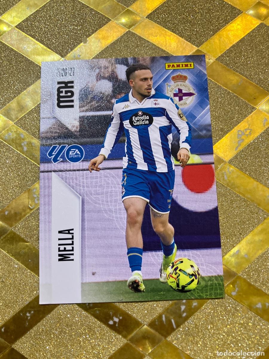 Cromos de f&uacute;tbol: CROMO DE FUTBOL NUMERO 141 MELLA DEPORTIVO CORU&Ntilde;A LIGA 2026 2027 MEGACRAKS MGK PANINI !